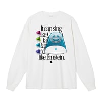 ADVERTISEMENT ARCHIVE L/S TEE"WHT"
