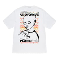 NEW WAVE TEE "WHT"