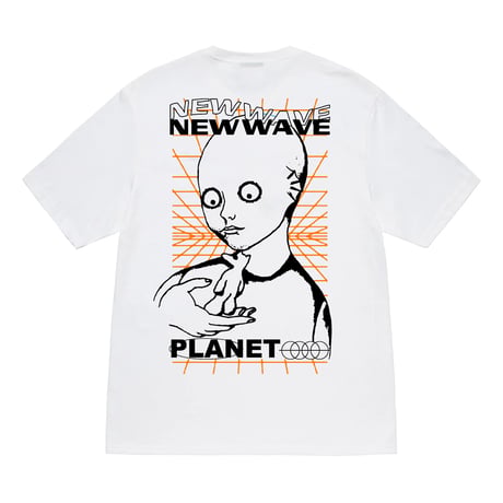 NEW WAVE TEE "WHT"