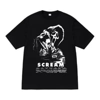 SCREAM TEE "BLK"
