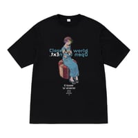 The Virtual Girl B TEE "BLK"