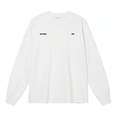 Youth A L/S TEE"WHT"