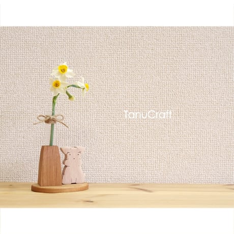 一輪挿し　マスコット付　■シュナウザー■　アロマディフューザーにも♪