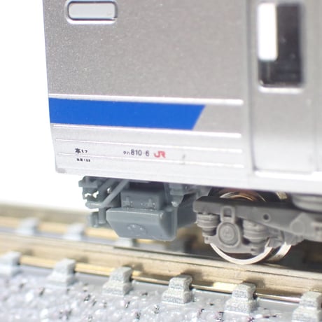【更新前】TNタイプ811系4両編成＋トイレありサハ1両分トイレタンク・車端配管 ver.2/Nゲージ
