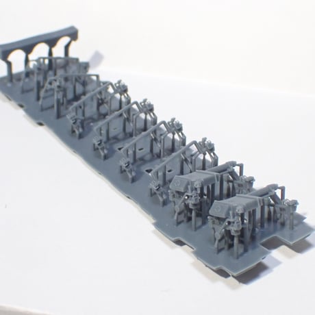 【更新後】TNタイプ811系4両編成＋トイレありサハ1両分トイレタンク・車端配管 ver.2/Nゲージ