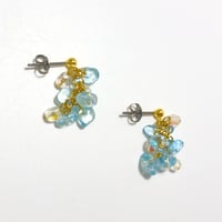 アクアマリン　サザレピアス