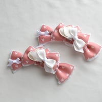 No.359 秋色ピンクのキュートリボン