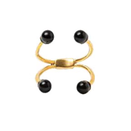 BEATRIZPALACIOS Madrid | PIERCING RING BLACK