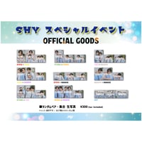 SHYわくわくしすぎてごめんなSHY〜ランダムアクリルスタンドB 3個 SHYはじめてのワンマンライブ〜わくわくしすぎてごめんなSHY〜ランダム