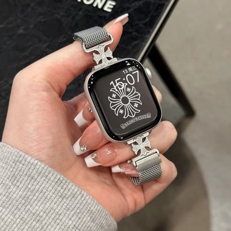 アップル ウォッチ バンド マグネット apple watch バンド 通気 性 レディース M336