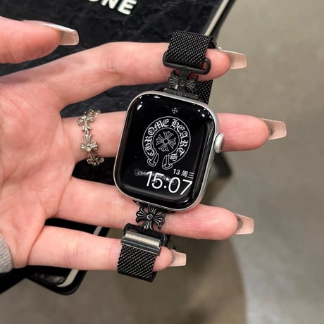 アップル ウォッチ バンド マグネット apple watch バンド 通気 性 レディース M336