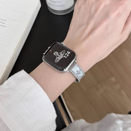 アップル ウォッチ s10/11 バンド おしゃれ apple watch se3 バンド  M335