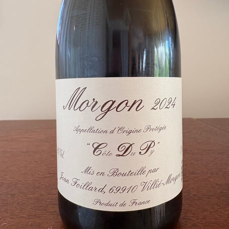 Jean FOILLARD  /  Morgon Côte du Py 2024