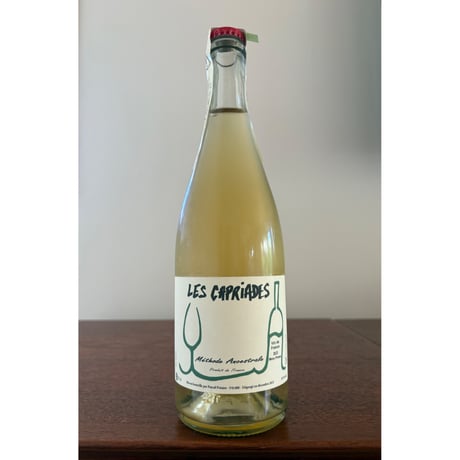 Les Capriades Pascal Potaire  /  Méthode Ancestrale 2023 Menu Pineau