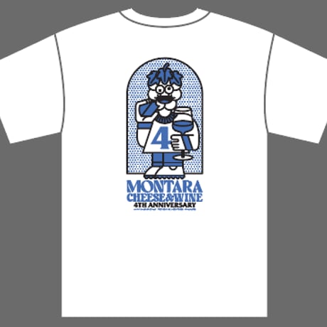 【受注販売】montara 4TH ANNIVERSARY T-SHIRTS　✳︎8/30（日）締切