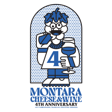 【受注販売】montara 4TH ANNIVERSARY T-SHIRTS　✳︎8/30（日）締切