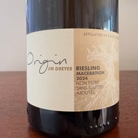 Jean Marc DREYER  /  Alsace Riesling Origin 2024