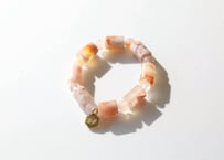葉月ゆうによる技封入❣️【愛される/頭脳明晰】チェリーブロッサムアゲート 24の祝福ブレスレット ※イベントクーポン使用不可