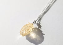 葉月ゆうによる技封入❣️【金運上昇/悟りの意識に目覚める】シトリンのパイナップルネックレス ※イベントクーポン使用不可