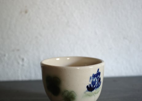 Sake cup, Clover - Ella Bua-In Ceramics
