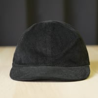 HUNTISM ハンティズム コーデュロイキャップ Diagonal Corduroy Cap / Black htm263004 ブラック