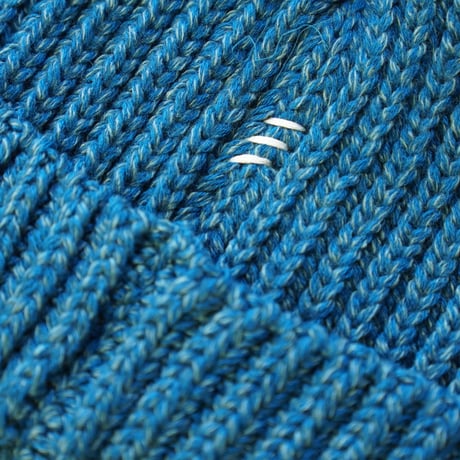 HUNTISM ハンティズム ローゲージ ニットキャップ LG Knit Cap / Blue htm263014 ブルー