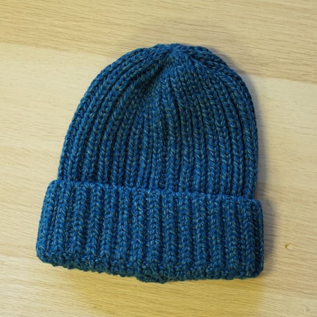 HUNTISM ハンティズム ローゲージ ニットキャップ LG Knit Cap / Blue htm263014 ブルー