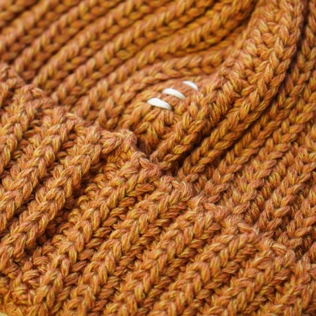 HUNTISM ハンティズム ローゲージ ニットキャップ LG Knit Cap / Orange htm263014 オレンジ