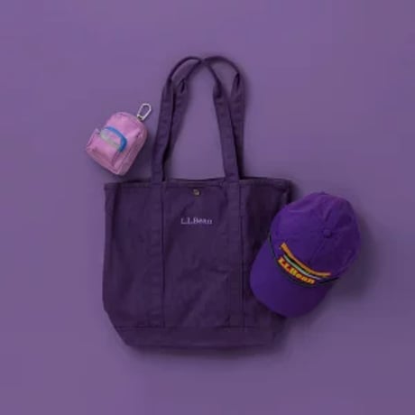 L.L.Bean　エルエルビーン　グローサリー・トート、トール Grocery Tote, Tall  Royal Purple