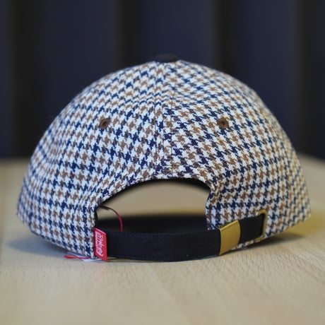Manhattan Portage・マンハッタンポーテージ NY EMB CHECK CAP Off White MP402-26A00