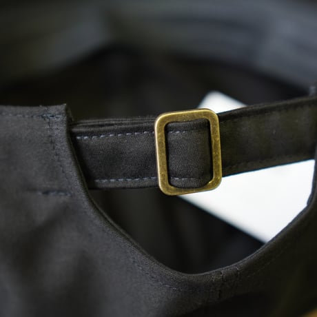 HUNTISM ハンティズム モールスキンキャップ Moleskin CV Cap / Black htm263005 ブラック