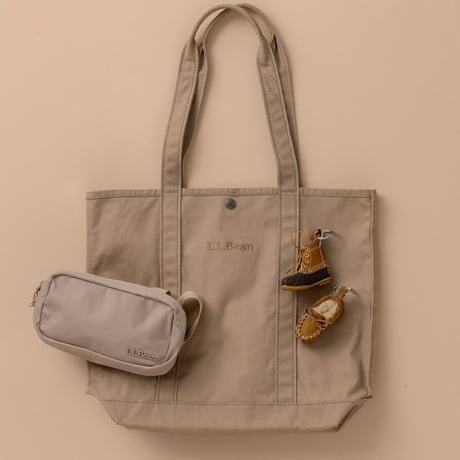 L.L.Bean　エルエルビーン　グローサリー・トート、トール Grocery Tote, Tall Almond Beige
