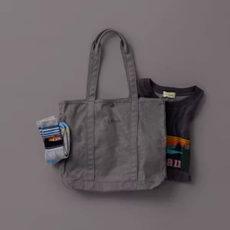 L.L.Bean　エルエルビーン　グローサリー・トート、トール Grocery Tote, Tall  Platinum