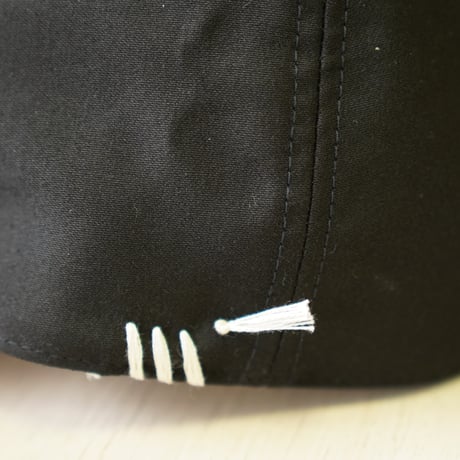 HUNTISM ハンティズム モールスキンキャップ Moleskin CV Cap / Black htm263005 ブラック