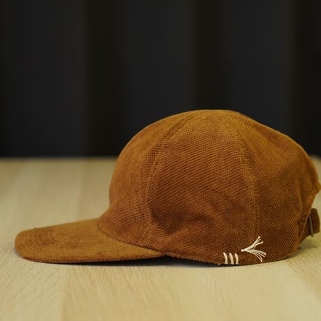 HUNTISM ハンティズム コーデュロイキャップ Diagonal Corduroy Cap / Mustard htm263004 マスタード