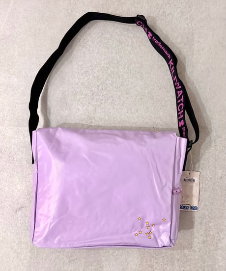 Vintage/Deadstock KILIWATCH Lilac Manekineko Design Messenger Bag