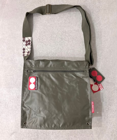 Vintage/Deadstock KILIWATCH Gothic Military Design Messenger Bag