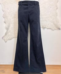 Vintage OLD NAVY Pin Dot Stripe Design Flare Pants M