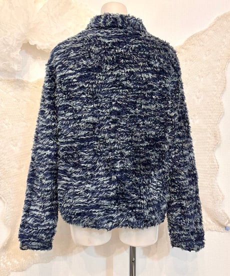 Vintage Faux Fur Revesible Design Jacket M