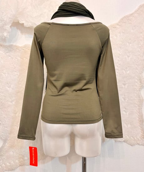 Vintage/Deadstock ESCANDELLE Gimmick Muffler Design Top M