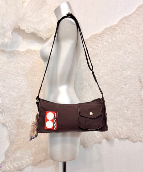 Vintage/Deadstock KILIWATCH Gray Brown Pocket Design Shoulder Bag