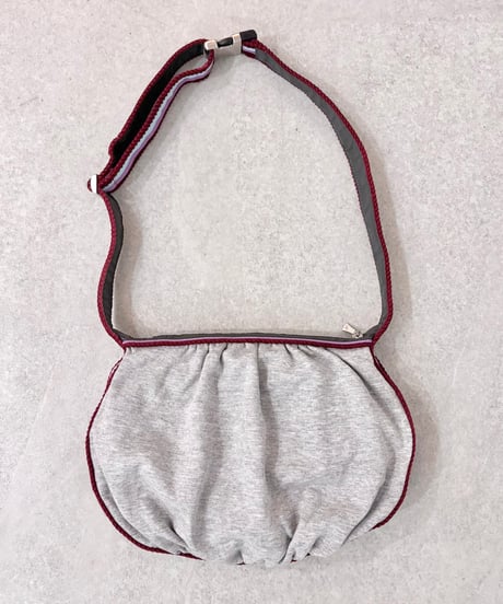 Vintage/Deadstock Round Gather Design Shoulder Bag