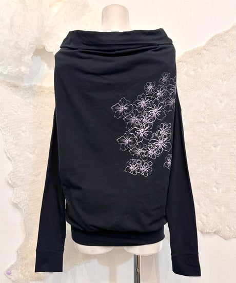 Vintage/Deadstock CASUCCI Flower Girl Print Top M