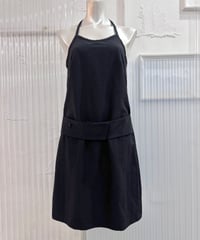 Vintage/Deadstock KILIWATCH Black Nylon Halter Onepiece M