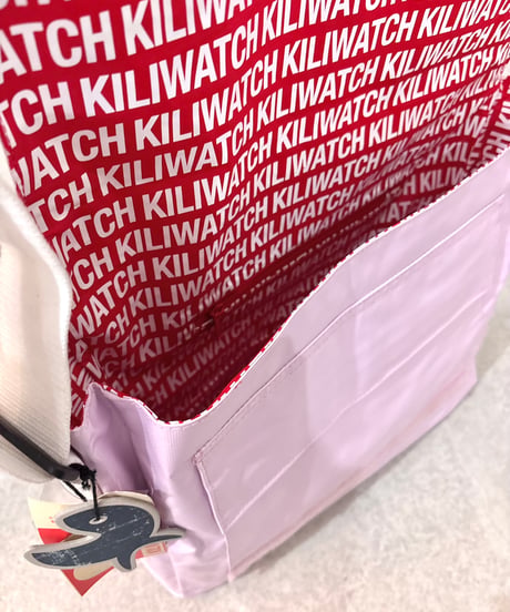 Vintage/Deadstock KILIWATCH Pale Pink Lip Design Messenger Bag
