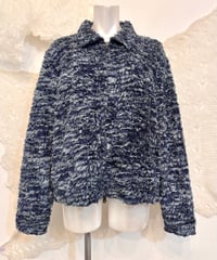 Vintage Faux Fur Revesible Design Jacket M