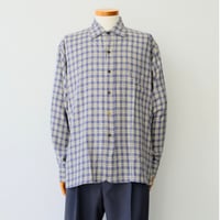 MAATEE&SONS｜over shirts "SILK RAYON CHECK"
