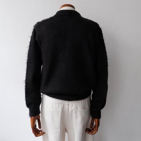 AURALEE｜BRUSHED SUPER KID MOHAIR KNIT POLO