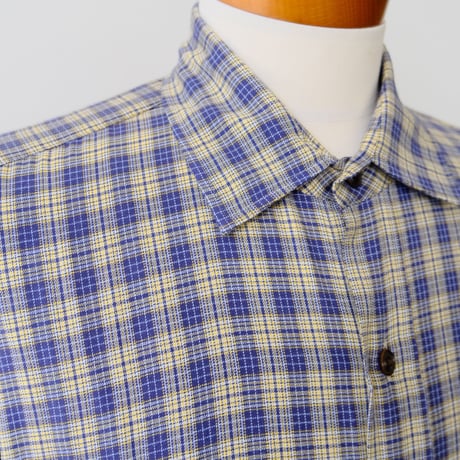 MAATEE&SONS｜over shirts "SILK RAYON CHECK"