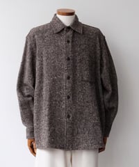 AURALEE｜HOMESPUN TWEED SHIRT BLOUSON